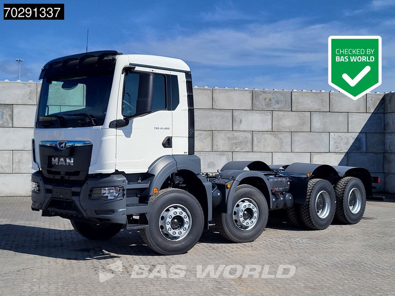 MAN TGS 41.400 8X4 New! Steelsuspension Big-Axle Manual Euro 2 - Châssis cabine: photos 1 MAN TGS 41.400 8X4 New! Steelsuspension Big-Axle Manual Euro 2 - Châssis cabine: photos 1