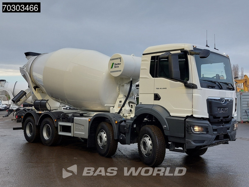 MAN TGS 41.440 8X4 NEW! 12m3 Stetter Mixer Big-Axle Steelsuspension Automatic Euro 6 - Camion malaxeur: photos 3 MAN TGS 41.440 8X4 NEW! 12m3 Stetter Mixer Big-Axle Steelsuspension Automatic Euro 6 - Camion malaxeur: photos 3