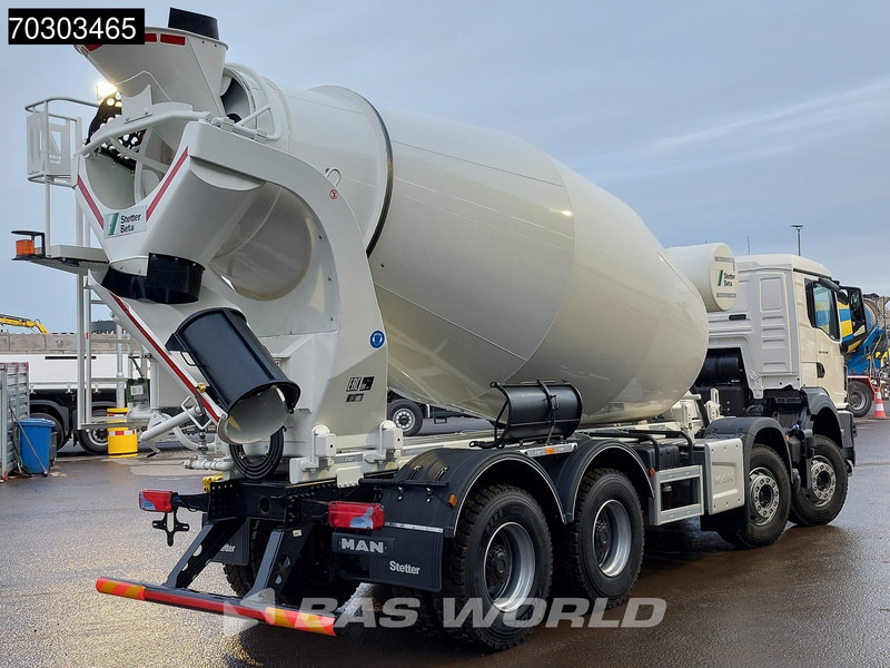 MAN TGS 41.440 8X4 NEW! 12m3 Stetter Mixer Big-Axle Steelsuspension Automatic Euro 6 - Camion malaxeur: photos 5 MAN TGS 41.440 8X4 NEW! 12m3 Stetter Mixer Big-Axle Steelsuspension Automatic Euro 6 - Camion malaxeur: photos 5