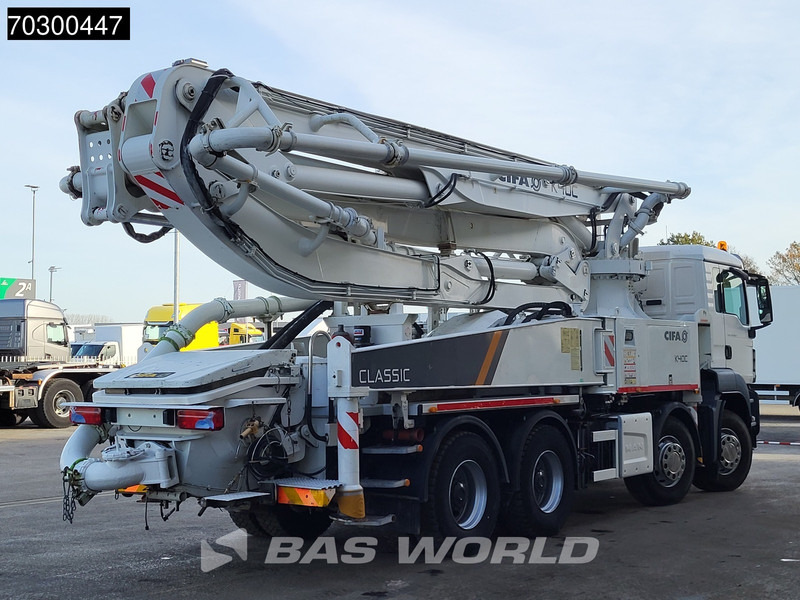 Camion pompe MAN TGS 41.460 8X4 CIFA K40C-PU1607 Pump 935hours! Big-Axle Steelsuspension Euro 6: photos 12