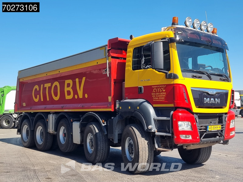 Camion benne MAN TGS 41.480 10X8 NL-Truck BigAxle 10x8 22m3 Tipper Navi Euro 6: photos 9