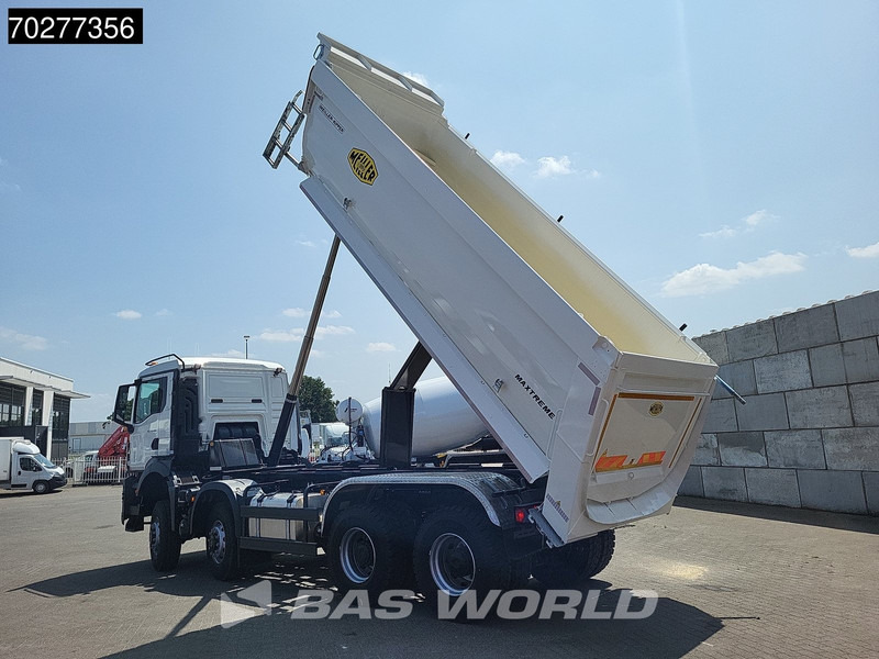 MAN TGS 41.480 8X6 NEW! 19m3 Meiller Tipper Big-Axle Steel suspension Automatic Euro 6 - Camion benne: photos 3 MAN TGS 41.480 8X6 NEW! 19m3 Meiller Tipper Big-Axle Steel suspension Automatic Euro 6 - Camion benne: photos 3