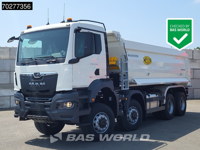 MAN TGS 41.480 8X6 NEW! 19m3 Tipper BigAxle Euro 6 - Camion benne: photos 1 MAN TGS 41.480 8X6 NEW! 19m3 Tipper BigAxle Euro 6 - Camion benne: photos 1