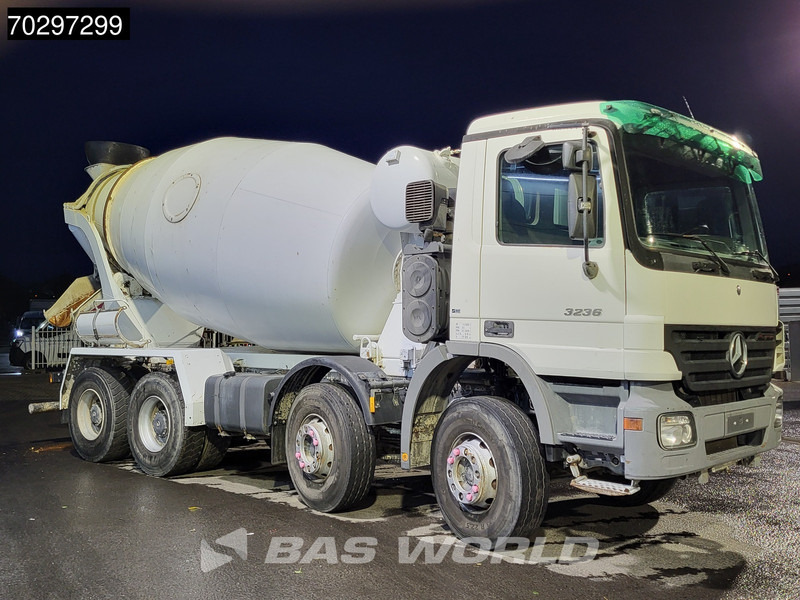 Mercedes-Benz Actros 3236 8X4 9m3 mixer Automatic Steelsuspension Euro 3 - Camion malaxeur: photos 3 Mercedes-Benz Actros 3236 8X4 9m3 mixer Automatic Steelsuspension Euro 3 - Camion malaxeur: photos 3