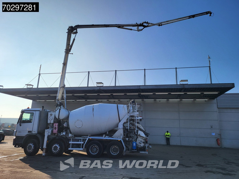 Mercedes-Benz Actros 3241 8X4 7m3 MECBO MB24L/100-BZ Mixer Steelsuspension Automatic Euro 5 - Camion malaxeur: photos 5 Mercedes-Benz Actros 3241 8X4 7m3 MECBO MB24L/100-BZ Mixer Steelsuspension Automatic Euro 5 - Camion malaxeur: photos 5