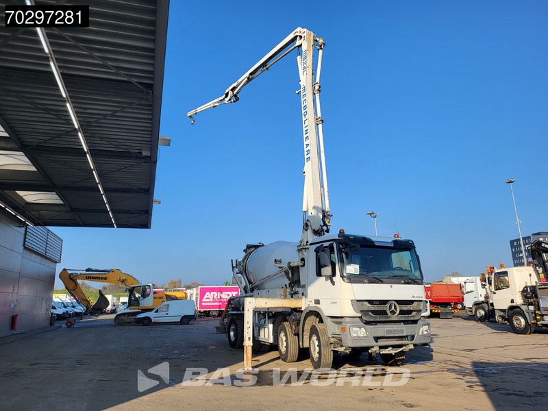 Mercedes-Benz Actros 3241 8X4 7m3 MECBO MB24L/100-BZ Mixer Steelsuspension Automatic Euro 5 - Camion malaxeur: photos 3 Mercedes-Benz Actros 3241 8X4 7m3 MECBO MB24L/100-BZ Mixer Steelsuspension Automatic Euro 5 - Camion malaxeur: photos 3