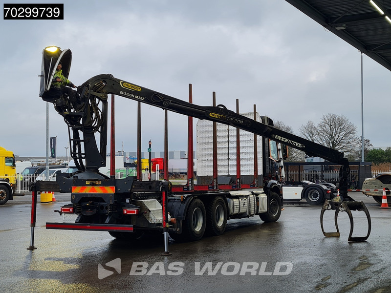 Mercedes-Benz Actros 3353 6X4 Palfinger Epsilon M12Z woodcrane Holztransport Retarder Euro 6 - Camion grumier, Camion grue: photos 5 Mercedes-Benz Actros 3353 6X4 Palfinger Epsilon M12Z woodcrane Holztransport Retarder Euro 6 - Camion grumier, Camion grue: photos 5