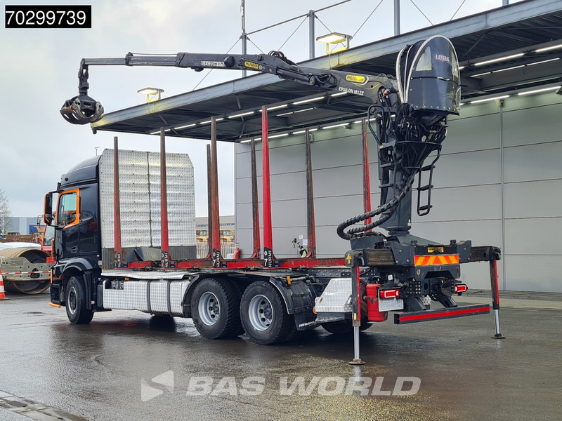 Mercedes-Benz Actros 3353 6X4 Palfinger Epsilon M12Z woodcrane Holztransport Retarder Euro 6 - Camion grumier, Camion grue: photos 2 Mercedes-Benz Actros 3353 6X4 Palfinger Epsilon M12Z woodcrane Holztransport Retarder Euro 6 - Camion grumier, Camion grue: photos 2