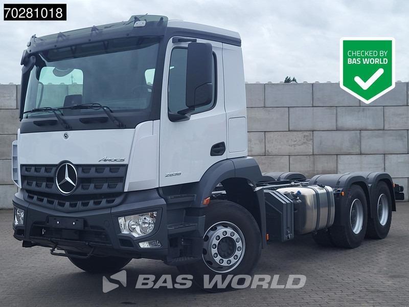 Mercedes-Benz Arocs 2636 6X4 NEW Steelsuspension chassis Flywheel PTO Big-Axle Automatic Euro 6 - Châssis cabine: photos 1 Mercedes-Benz Arocs 2636 6X4 NEW Steelsuspension chassis Flywheel PTO Big-Axle Automatic Euro 6 - Châssis cabine: photos 1