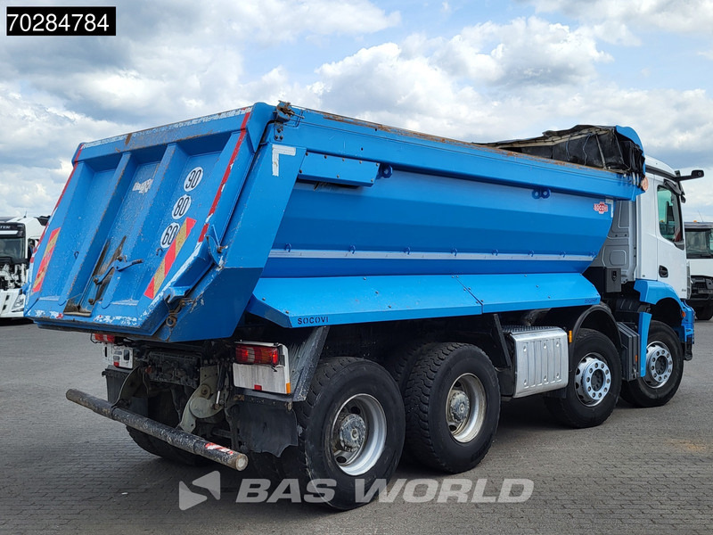 Camion benne Mercedes-Benz Arocs 3243 8X4 16m3 tipper Big-Axle Steelsuspension Automatic Navi Euro 6: photos 9