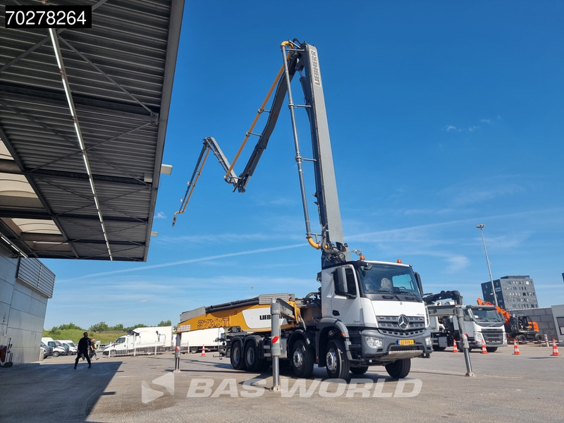Mercedes-Benz Arocs 3540 8X4 NL-Truck Big-Axle Liebherr Pumpe 37m Euro 6 - Camion pompe: photos 3 Mercedes-Benz Arocs 3540 8X4 NL-Truck Big-Axle Liebherr Pumpe 37m Euro 6 - Camion pompe: photos 3