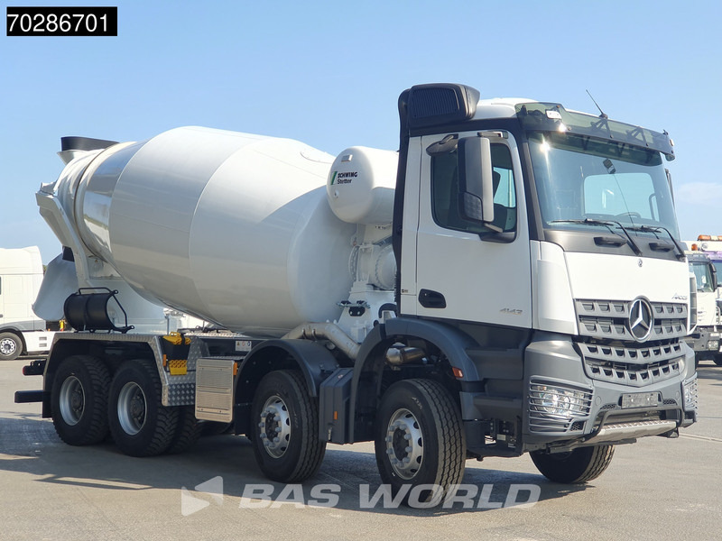Mercedes-Benz Arocs 4142 8X4 NEW! 10m3 SchwingStetter Mixer Hydrauliek BigAxle Manual Euro 3 - Camion malaxeur: photos 3 Mercedes-Benz Arocs 4142 8X4 NEW! 10m3 SchwingStetter Mixer Hydrauliek BigAxle Manual Euro 3 - Camion malaxeur: photos 3