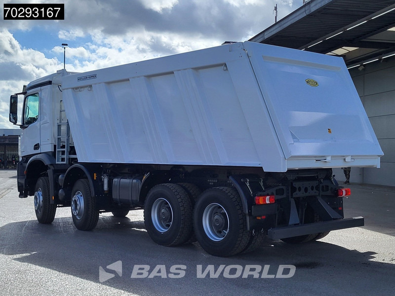 Camion benne neuf Mercedes-Benz Arocs 4145 8X4 New! 22m3 Meiller Kipper Big-Axle Steelsuspension Manual Euro 3: photos 6 Camion benne neuf Mercedes-Benz Arocs 4145 8X4 New! 22m3 Meiller Kipper Big-Axle Steelsuspension Manual Euro 3: photos 6
