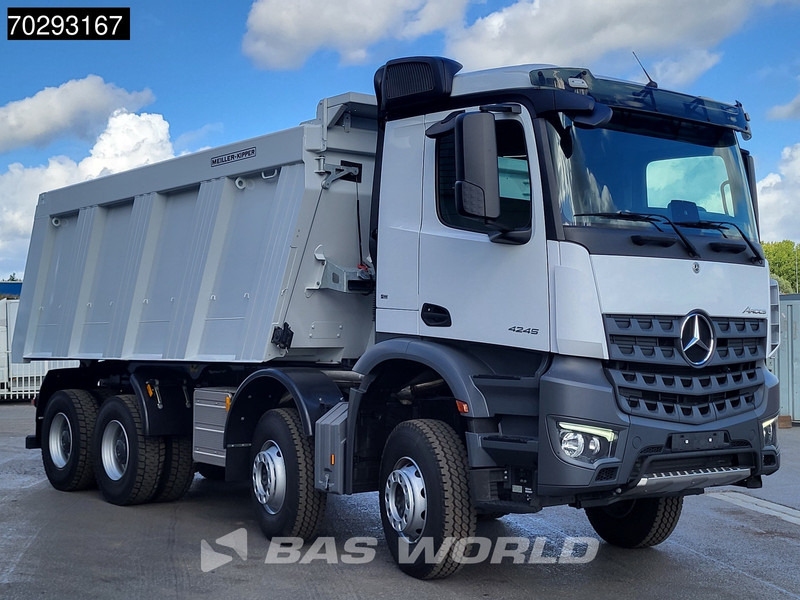 Camion benne neuf Mercedes-Benz Arocs 4145 8X4 New! 22m3 Meiller Kipper Big-Axle Steelsuspension Manual Euro 3: photos 7 Camion benne neuf Mercedes-Benz Arocs 4145 8X4 New! 22m3 Meiller Kipper Big-Axle Steelsuspension Manual Euro 3: photos 7