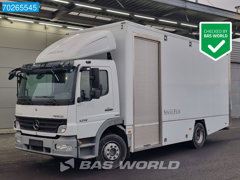 Mercedes-Benz Atego 1218 4X2 NL-Truck 12 Tonner Ladebordwand Euro 5 - Camion fourgon: photos 1 Mercedes-Benz Atego 1218 4X2 NL-Truck 12 Tonner Ladebordwand Euro 5 - Camion fourgon: photos 1