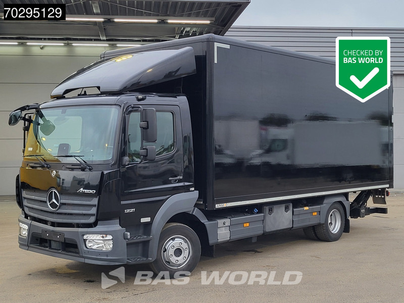 Mercedes-Benz Atego 1221 4X2 12tonner 1500kg Ladebordwand Automatic Airco Euro 6 - Camion fourgon: photos 1 Mercedes-Benz Atego 1221 4X2 12tonner 1500kg Ladebordwand Automatic Airco Euro 6 - Camion fourgon: photos 1