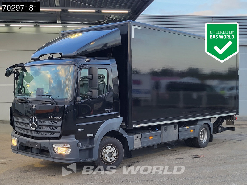 Mercedes-Benz Atego 1221 4X2 12tonner 1500kg Ladebordwand Automatic Euro 6 - Camion fourgon: photos 1 Mercedes-Benz Atego 1221 4X2 12tonner 1500kg Ladebordwand Automatic Euro 6 - Camion fourgon: photos 1