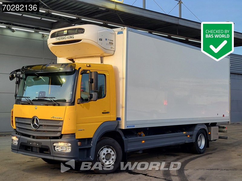Mercedes-Benz Atego 1524 Atego 4X2 15tonner Thermo King T-1200R 1500kg Ladebordwand Euro 6 - Camion frigorifique: photos 1 Mercedes-Benz Atego 1524 Atego 4X2 15tonner Thermo King T-1200R 1500kg Ladebordwand Euro 6 - Camion frigorifique: photos 1