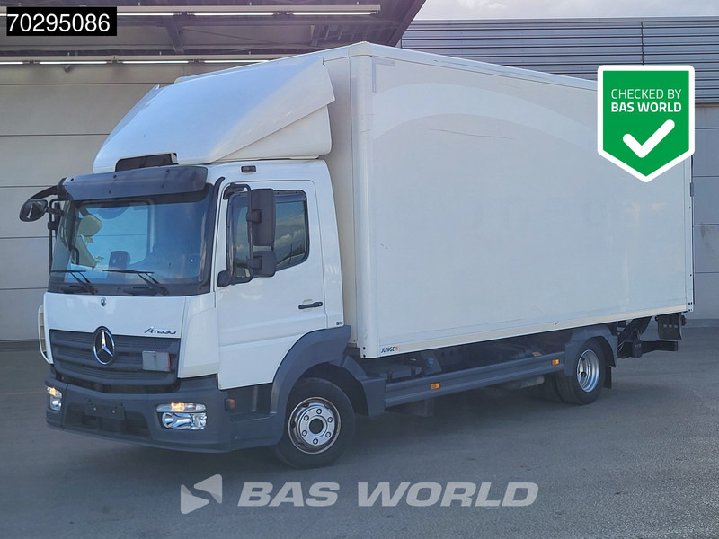 Mercedes-Benz Atego 818 4X2 8tonner Automatic 1500kg Ladebordwand Euro 6 - Camion fourgon: photos 1 Mercedes-Benz Atego 818 4X2 8tonner Automatic 1500kg Ladebordwand Euro 6 - Camion fourgon: photos 1