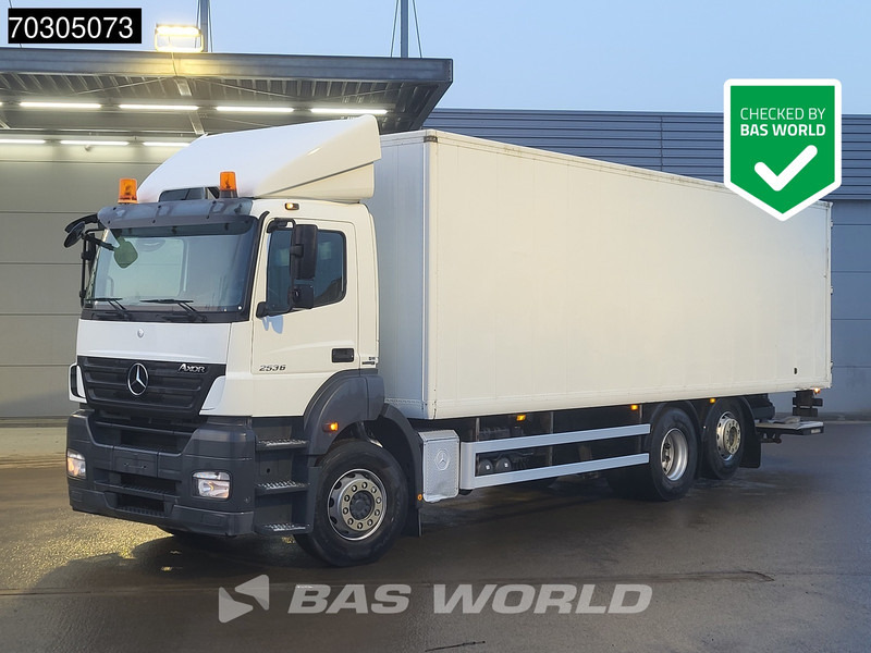 Mercedes-Benz Axor 2536 Axor 6X2 Lift+Steering Axle 1500kg Ladebordwand Automatic Euro 5 - Camion fourgon: photos 1 Mercedes-Benz Axor 2536 Axor 6X2 Lift+Steering Axle 1500kg Ladebordwand Automatic Euro 5 - Camion fourgon: photos 1