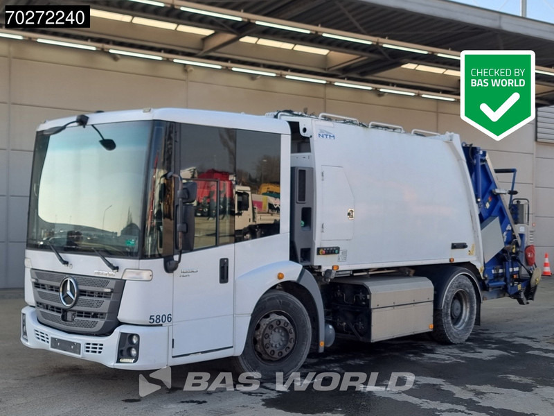 Mercedes-Benz Econic 4X2 CNG Engine 13m3 NTM KGLS-HL Big-Axle Euro 6 - Benne à ordures ménagères: photos 1 Mercedes-Benz Econic 4X2 CNG Engine 13m3 NTM KGLS-HL Big-Axle Euro 6 - Benne à ordures ménagères: photos 1