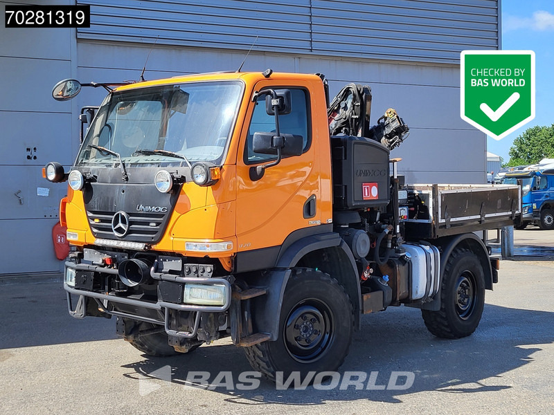 Mercedes-Benz U20 4X4 Hydrauliek Euro 5 - Camion plateau, Camion grue: photos 1 Mercedes-Benz U20 4X4 Hydrauliek Euro 5 - Camion plateau, Camion grue: photos 1