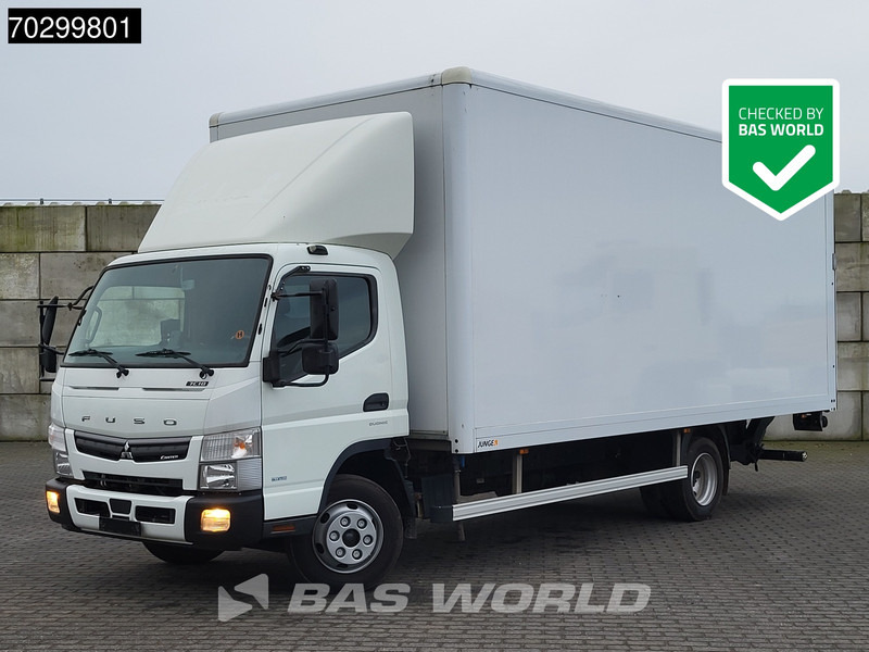Mitsubishi 7C18 4X2 8tonner Automatic 1000kg Ladebordwand Airco Euro 6 - Camion fourgon: photos 1 Mitsubishi 7C18 4X2 8tonner Automatic 1000kg Ladebordwand Airco Euro 6 - Camion fourgon: photos 1