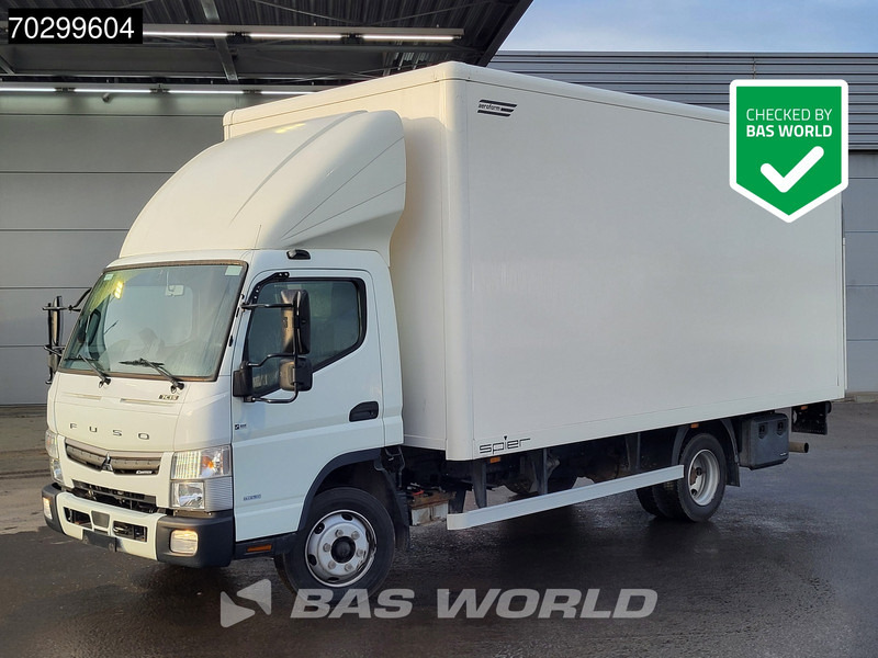 Camion fourgon Mitsubishi Fuso 7C15 4X2 7.5tonner Manual 1000kg Ladebordwand Euro 6: photos 1