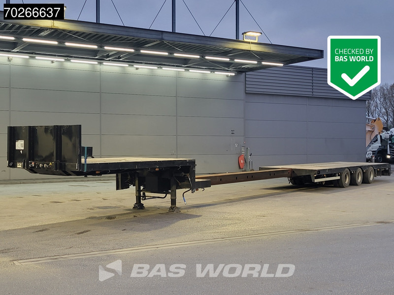 Nooteboom MCO-48-03VIL NL-Trailer Extendable 3x lenkachse - Semi-remorque surbaissé: photos 1 Nooteboom MCO-48-03VIL NL-Trailer Extendable 3x lenkachse - Semi-remorque surbaissé: photos 1