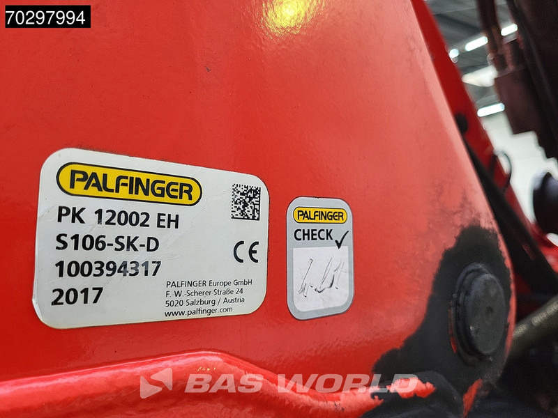 Camion plateau, Camion grue Renault C 320 C 4X2 Palfinger PK12002 EH Kran Crane Automatic Euro 6: photos 12
