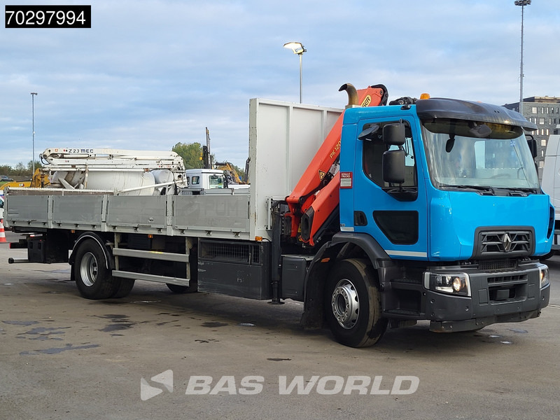Camion plateau, Camion grue Renault C 320 C 4X2 Palfinger PK12002 EH Kran Crane Automatic Euro 6: photos 18