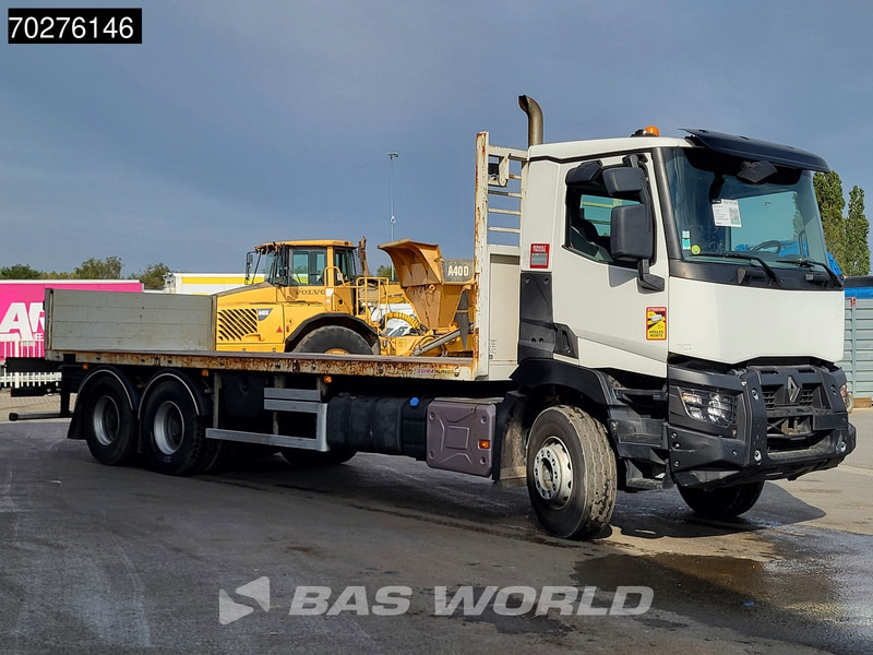 Renault C 380 6X4 7500mm platform Automatic Retarder Euro 6 - Camion plateau: photos 3 Renault C 380 6X4 7500mm platform Automatic Retarder Euro 6 - Camion plateau: photos 3