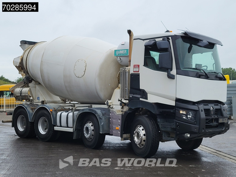 Renault C 430 8X4 9m3 IMER Mixer Big-Axle Steelsuspension Automatic Euro 6 - Camion malaxeur: photos 3 Renault C 430 8X4 9m3 IMER Mixer Big-Axle Steelsuspension Automatic Euro 6 - Camion malaxeur: photos 3