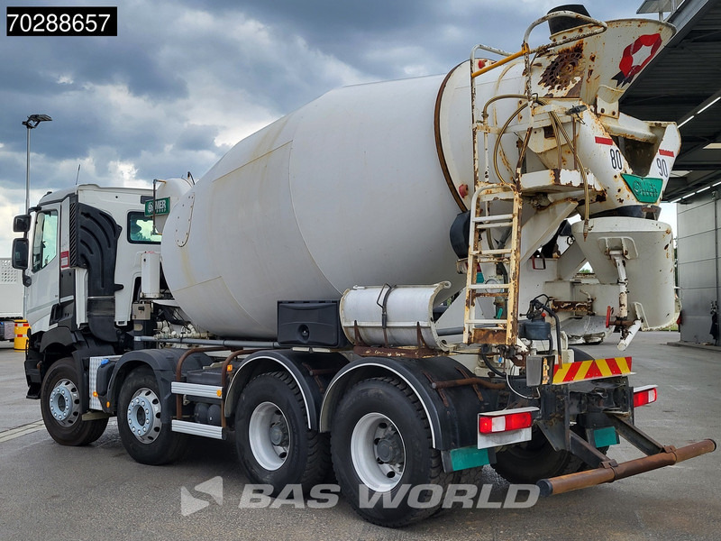 Renault C 430 8X4 9m3 Imer Steelsuspension Big-Axle Automatic Euro 6 - Camion malaxeur: photos 2 Renault C 430 8X4 9m3 Imer Steelsuspension Big-Axle Automatic Euro 6 - Camion malaxeur: photos 2