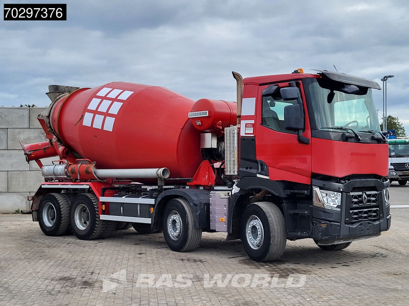 Renault C 430 8X4 9m3 Liebherr Mixer Steelsuspension Big-Axle Euro 6 - Camion malaxeur: photos 3 Renault C 430 8X4 9m3 Liebherr Mixer Steelsuspension Big-Axle Euro 6 - Camion malaxeur: photos 3