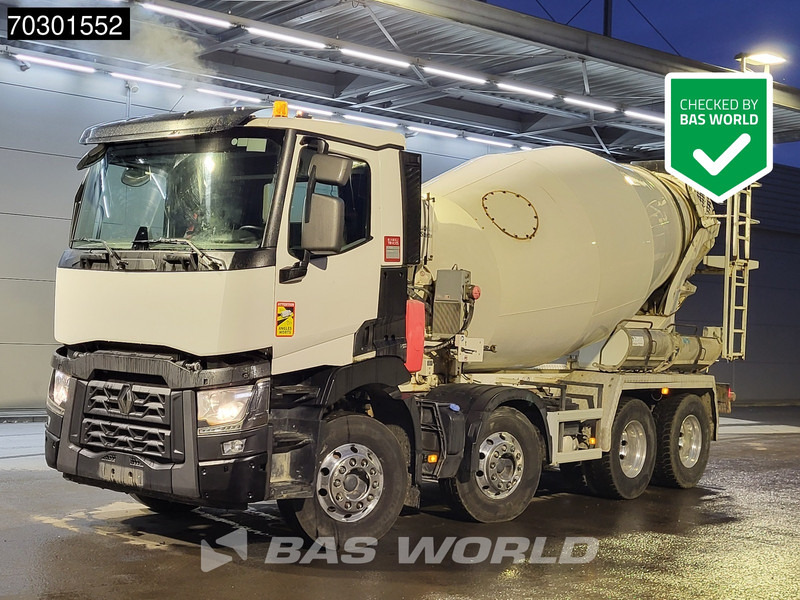Renault C 430 8X4 9m3 Schwing Stetter mixer Steelsuspension Automatic Euro 6 - Camion malaxeur: photos 1 Renault C 430 8X4 9m3 Schwing Stetter mixer Steelsuspension Automatic Euro 6 - Camion malaxeur: photos 1