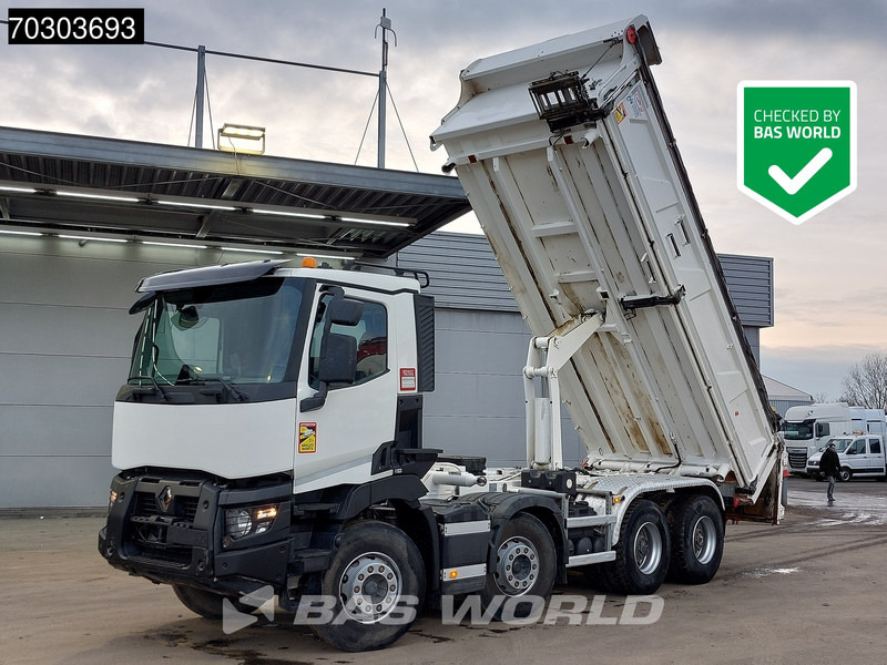 Renault C 440 K 8X4 Retarder Full Steel Big Axle Retarder Euro 6 - Camion benne: photos 1 Renault C 440 K 8X4 Retarder Full Steel Big Axle Retarder Euro 6 - Camion benne: photos 1