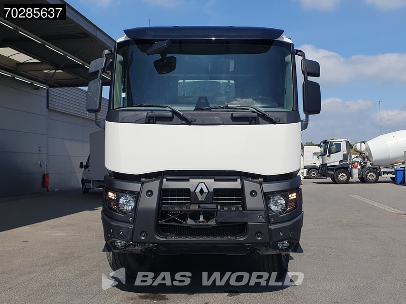 Camion benne Renault C 460 8X4 15m3 Meiller Tipper Steelsuspension Automatic BigAxle Euro 6: photos 9