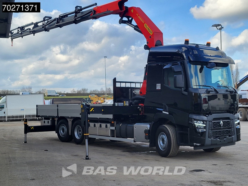 Renault C 480 6X2 NEW! Palfinger PK41002 EH Crane Kran ACC Euro 6 - Camion plateau, Camion grue: photos 3 Renault C 480 6X2 NEW! Palfinger PK41002 EH Crane Kran ACC Euro 6 - Camion plateau, Camion grue: photos 3