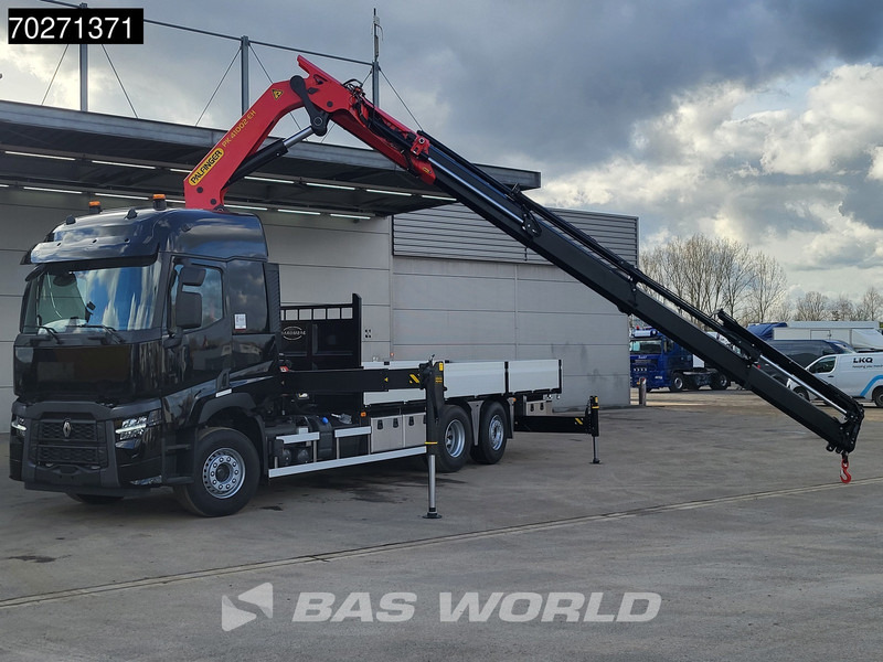 Renault C 480 6X2 NEW! Palfinger PK41002 EH Crane Kran ACC Euro 6 - Camion plateau, Camion grue: photos 5 Renault C 480 6X2 NEW! Palfinger PK41002 EH Crane Kran ACC Euro 6 - Camion plateau, Camion grue: photos 5