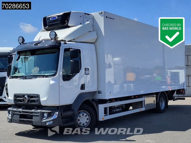Renault D 280 4X2 16tonner Carrier Supra 850Mt Ladebordwand Automatic Euro 6 - Camion frigorifique: photos 1 Renault D 280 4X2 16tonner Carrier Supra 850Mt Ladebordwand Automatic Euro 6 - Camion frigorifique: photos 1