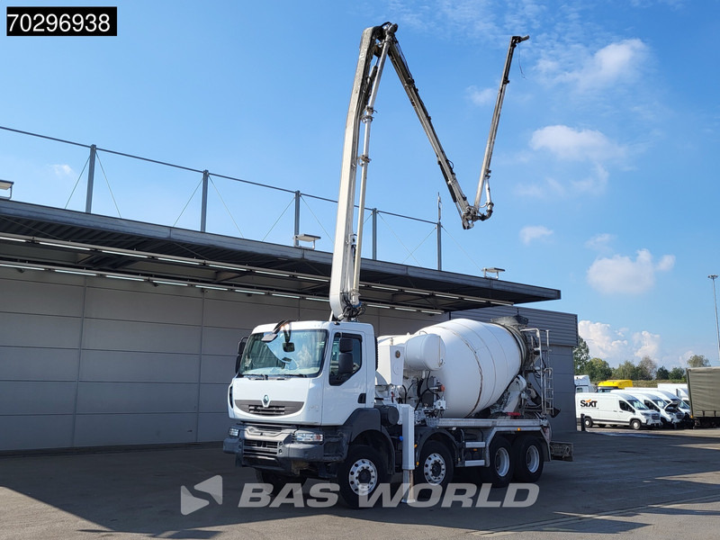 Renault Kerax 410 8X4 Mecbo PUMI 24 Mtr 7m3 mixer Automatic Euro 4 - Camion pompe: photos 3 Renault Kerax 410 8X4 Mecbo PUMI 24 Mtr 7m3 mixer Automatic Euro 4 - Camion pompe: photos 3