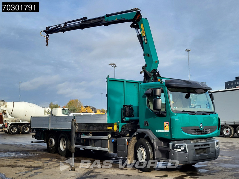 Renault Premium 380 6X2 Palfinger PK20002 Crane Kran Lift+Steering Axle Air suspension Euro 5 - Camion plateau, Camion grue: photos 3 Renault Premium 380 6X2 Palfinger PK20002 Crane Kran Lift+Steering Axle Air suspension Euro 5 - Camion plateau, Camion grue: photos 3