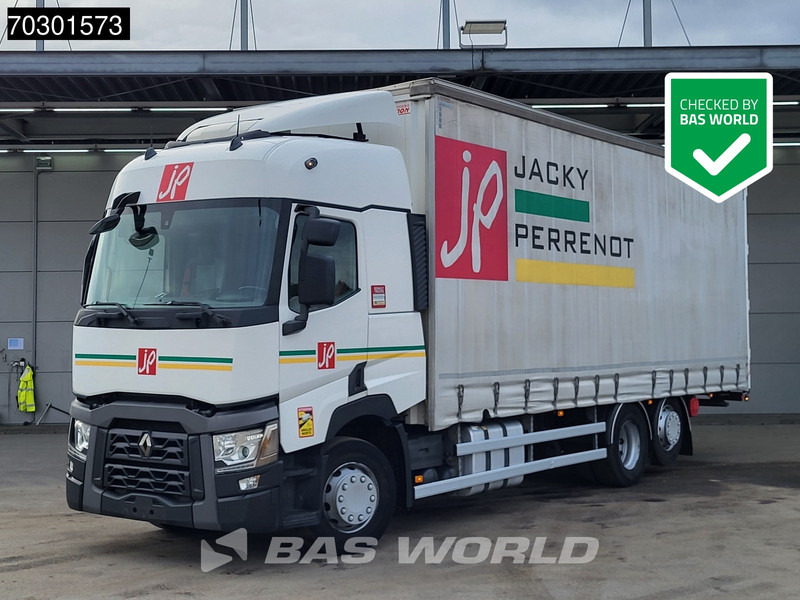 Renault T 480 6X2 Curtainsides Lift + steering axle Automatic Euro 6 - Camion à rideaux coulissants: photos 1 Renault T 480 6X2 Curtainsides Lift + steering axle Automatic Euro 6 - Camion à rideaux coulissants: photos 1