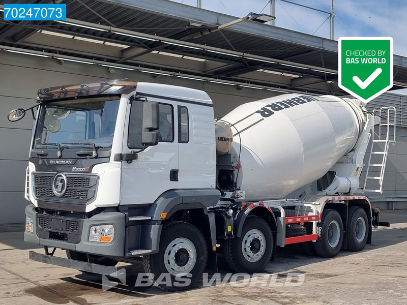 SHACMAN M3000 S 8X4 8m3 Liebherr mixer Manual Big-Axle Steelsuspension - Camion malaxeur: photos 1 SHACMAN M3000 S 8X4 8m3 Liebherr mixer Manual Big-Axle Steelsuspension - Camion malaxeur: photos 1