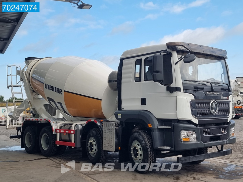 SHACMAN M3000 S 8X4 NEW! 8m3 Liebherr Mixer Big-Axle Steelsuspension - Camion malaxeur: photos 3 SHACMAN M3000 S 8X4 NEW! 8m3 Liebherr Mixer Big-Axle Steelsuspension - Camion malaxeur: photos 3