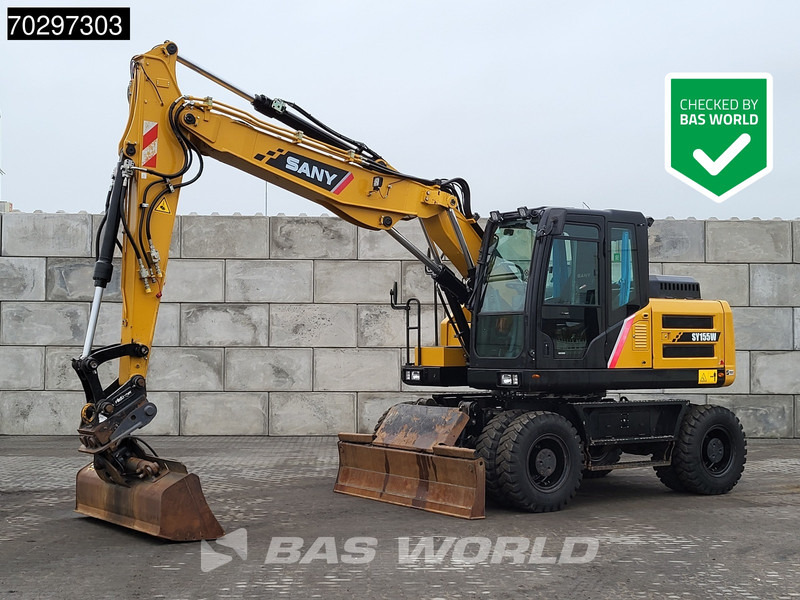 Sany SY155 W - Pelle sur pneus: photos 1 Sany SY155 W - Pelle sur pneus: photos 1