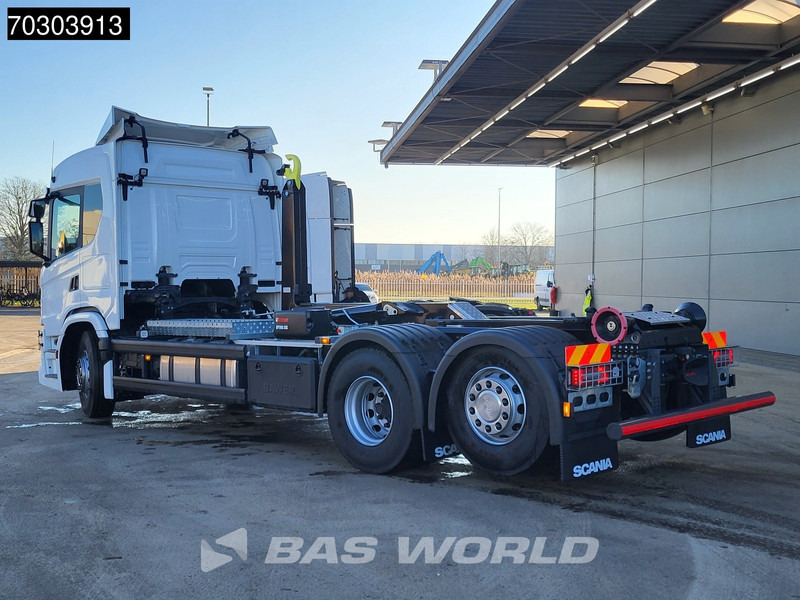 Scania G 460 6X2 NEW! 20tons HIAB Containersystem Lift+Steering Axle Automatic Retarder Euro 6 - Camion ampliroll: photos 5 Scania G 460 6X2 NEW! 20tons HIAB Containersystem Lift+Steering Axle Automatic Retarder Euro 6 - Camion ampliroll: photos 5
