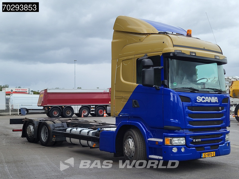 Scania G410 6X2 NL-Truck BDF Retarder Lift-Steering Axle ACC Hydraulic Euro 6 - Camion porte-conteneur/ Caisse mobile: photos 3 Scania G410 6X2 NL-Truck BDF Retarder Lift-Steering Axle ACC Hydraulic Euro 6 - Camion porte-conteneur/ Caisse mobile: photos 3