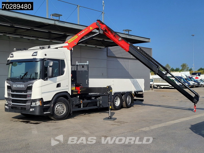 Scania G410 6X2 New! Palfinger PK24.001 SLD 5 Crane Kran Retarder Lift+Steering Axle LED ACC - Camion plateau, Camion grue: photos 3 Scania G410 6X2 New! Palfinger PK24.001 SLD 5 Crane Kran Retarder Lift+Steering Axle LED ACC - Camion plateau, Camion grue: photos 3